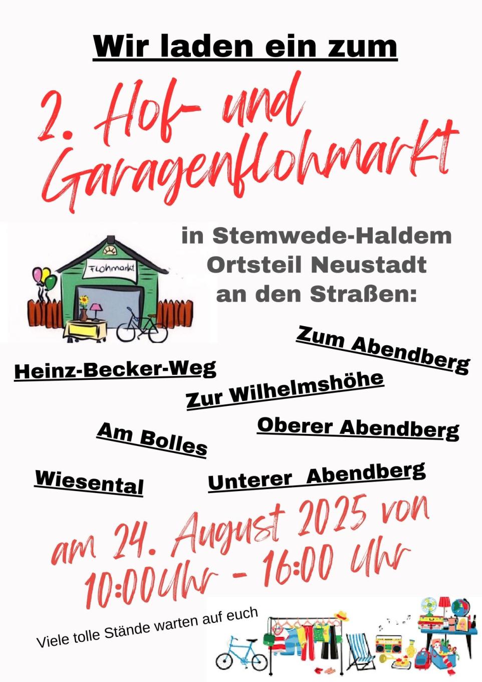 Hof- und Garagenflohmarkt A4-1