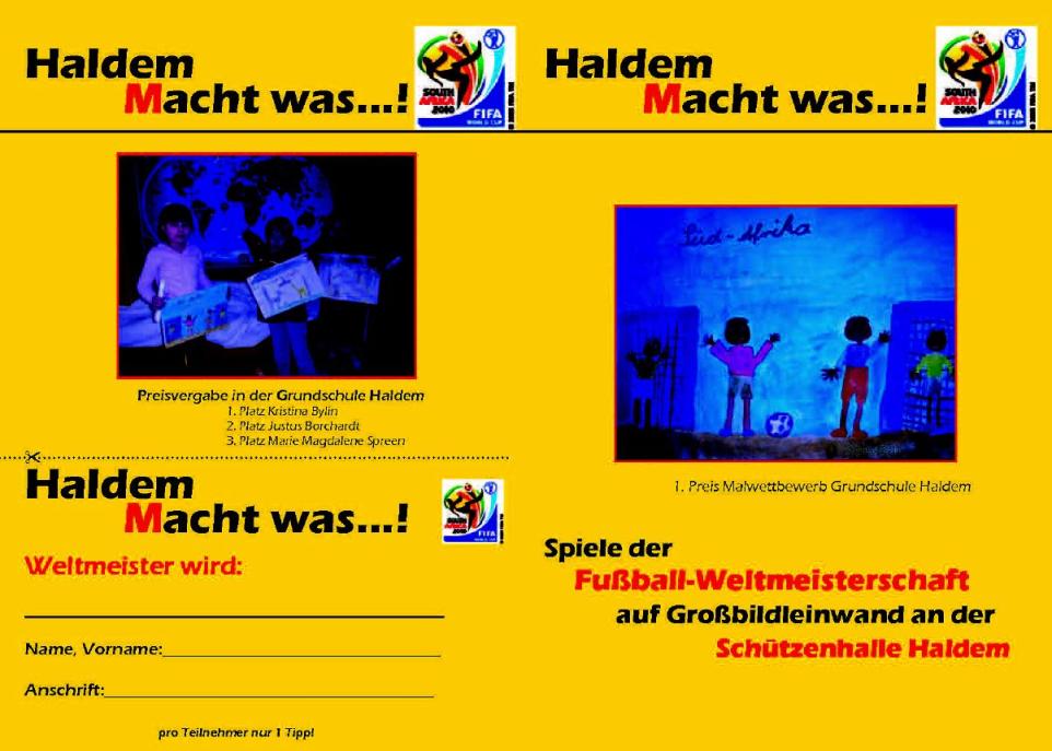 Flyer Außenseite